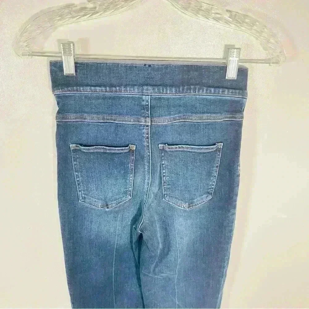 NWT SPANX Cropped Flare Denim Jeans
